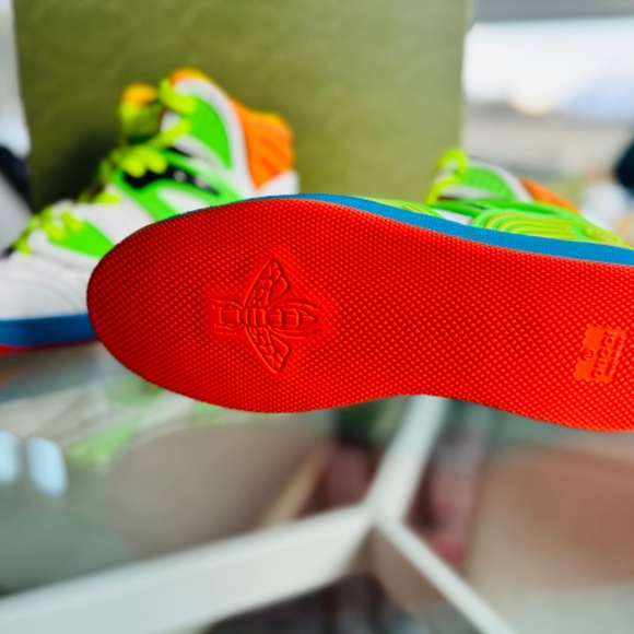 Women’s GUCCI Basket High Top 7.5 Brand New - Picture 6 of 12